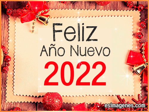 Gif feliz año nuevo 2022