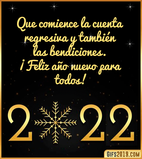 feliz año nuevo 2022