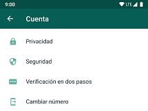 Privacidad en WhatsApp